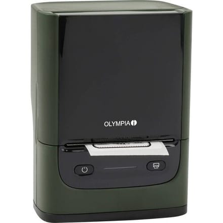 Olympia Thermische Label Printer P220 Wireless Groen - Incl. smartphone app - Bluetooth - USB - Incl. etiketten - Thuis | Kantoor | Hobby