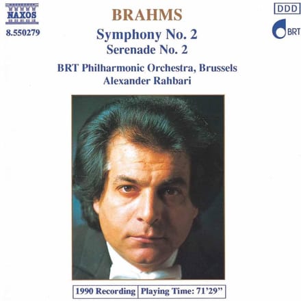 BRT Philharmonic Orchestra Brussels, Alexander Rahbari - Brahms: Symphony 2 | Serenade 2 (CD)