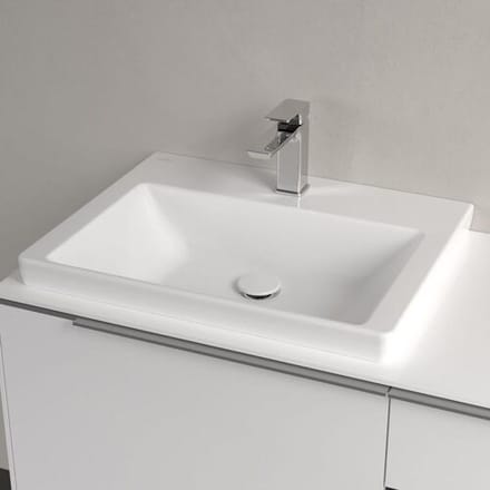 Villeroy & Boch Subway 3.0 cabinet washbasin 60 cm, with 1 tap hole, without overflow, polished underside 4A706L01