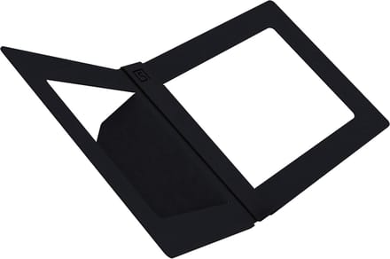 Boekenstandaard Trivium - Zwart - 3 in 1 - uniek design - Boekensteun