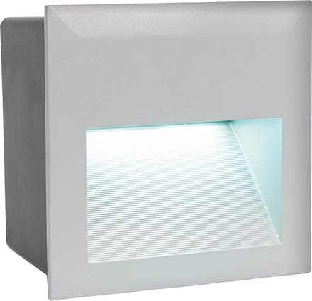 EGLO Zimba LED Inbouwspot Buiten - LED - 14 cm - Zilver