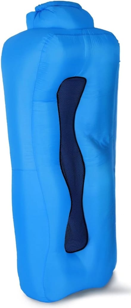 TopChoice® Opblaasbare Bank - Opblaasbare Zetel - Opblaasbare Stoel - 190x80x55cm - Blauw