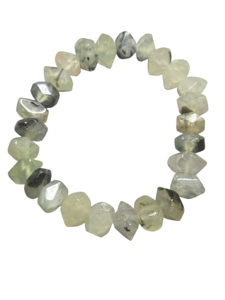 Prehniet edelsteen armband