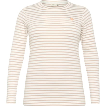 Dames-T-shirt met lange mouwen KAFFE Curve Lia
