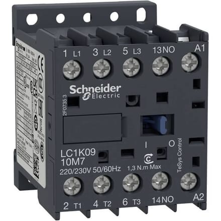 Schneider Electric LC1K0910P7 Contactor 1x NO 440 W 230 V/AC 9 A 1 stuk(s)