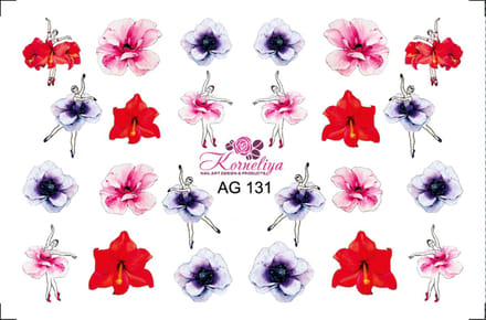 Korneliya Airbrush Waterdecal AG 131