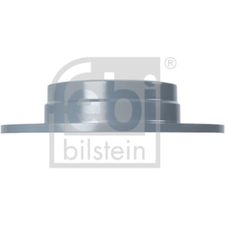 Remschijf FEBI BILSTEIN 43810 achter, volledig, 1 Stuk
