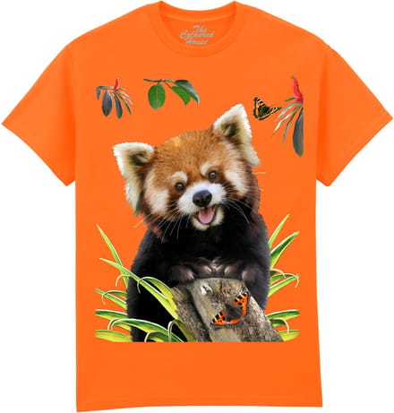 Rode Panda Lesser Red Panda The Coloured House T-shirt M