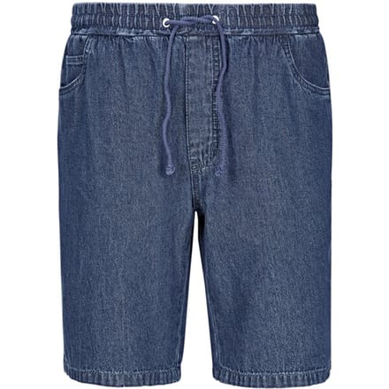 Jan Vanderstorm herren Shorts Zonder Sluiting - 62 - blauw - Plus Size