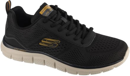 Skechers Track - Leshur, Mannen, Zwart, Sneakers, maat: 42