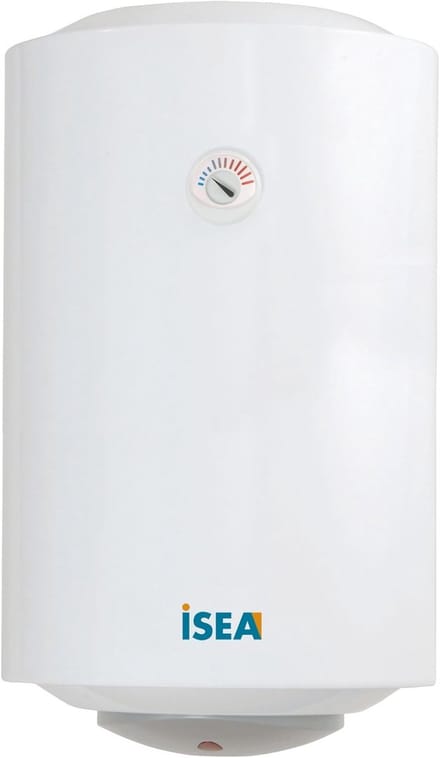 Boiler 100 Liter - Warmwaterketel - Centrale Verwarming - Thermo-elektrisch - Verticaal Model - Wit