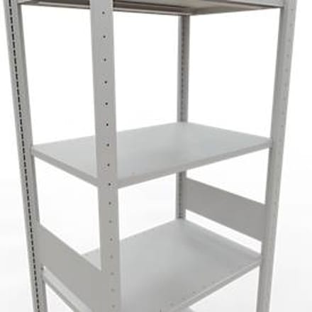 SCHULTE Lagertechnik - Stapelvoet met lengtevergrendeling - 3000x750x500 mm, type 150 kg