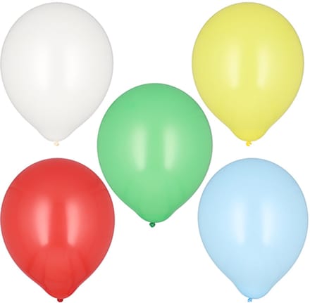 PAPSTAR luchtballonnen, diameter: 320 mm, kleuren assorti