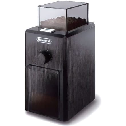 Elektrische koffiemolen - DELONGHI KG79 - Capaciteit 120g - 17 maalniveaus - Zwart