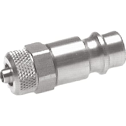 Vernikkeld Messing DN 7.2 (Euro) Luchtkoppeling Insteeknippel 8x10 mm Push-On [2 Stuks]