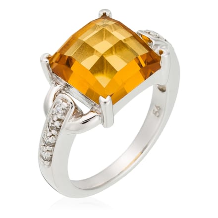 Orphelia Dames 925 Sterling Zilveren Ring - Zilver ZR-3717