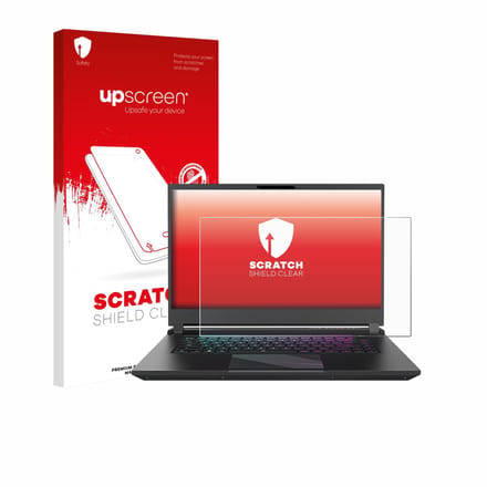 upscreen - Screenprotector voor Gigabyte AORUS 15 2024 - Folie Beschermfolie transparant