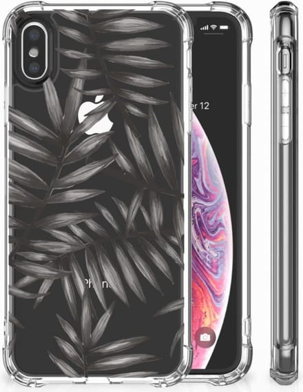 Apple iPhone X | Xs Case Leaves Grey