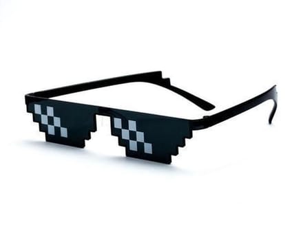 Thug life / deal with it / 8-bits bril (3 stuks)