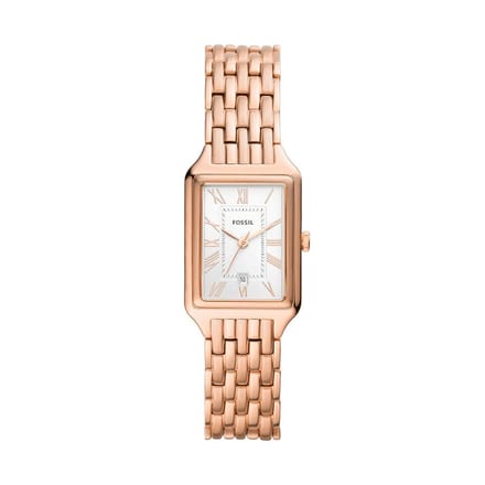Fossil ES5271 RAQUEL Dameshorloge 23 mm - Rosékleurig