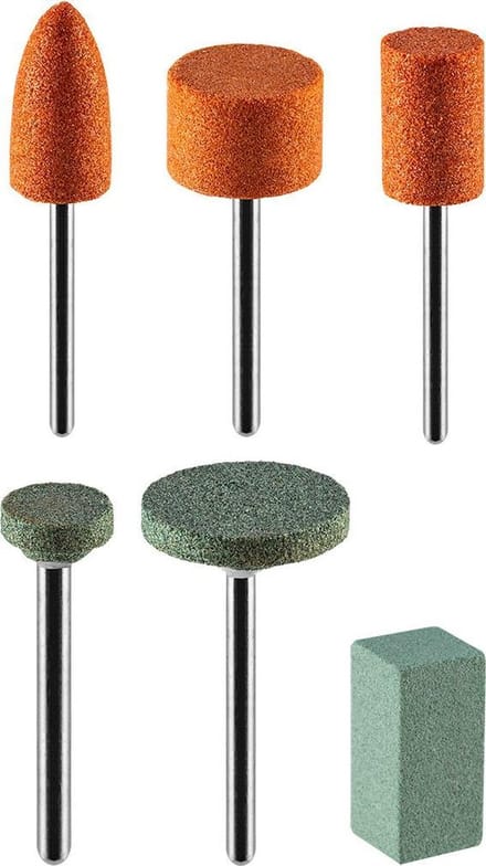 Hand Slijpmachine Accessoires, Set Stiftstenen met Slijpsteen 11 Delig