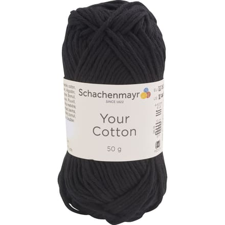 Schachenmayr "Your Cotton" - Black