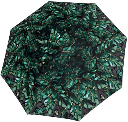 doppler paraplu Fiber Magic Imperial Crystal Leaves groen