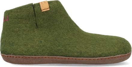 Tofvel - Mula Wolvilt Sloffen Olive Green - Maat 44