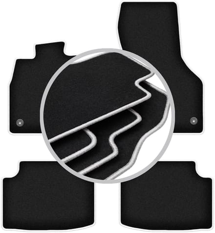 CARLUX-SILVER automatten voor: Volkswagen Tiguan II crossover (2015-)