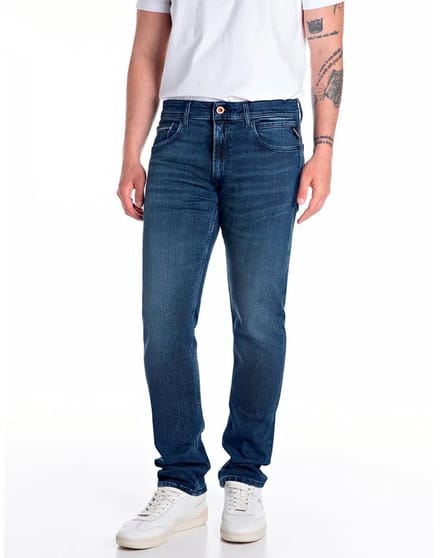 Replay Ma972.000.879894 Spijkerbroek Blauw 30 / 32 Man