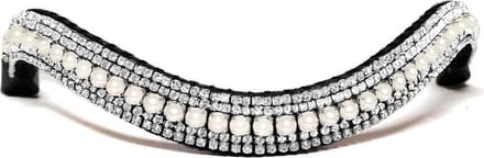 Frontriem Crystal & Pearl/XFull