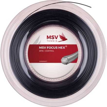 MSV Focus HEX (div Kleuren)-1.23mm-zwart