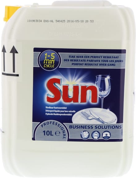 Sun - Professional Vaatwasmiddel Vloeibaar - 10ltr