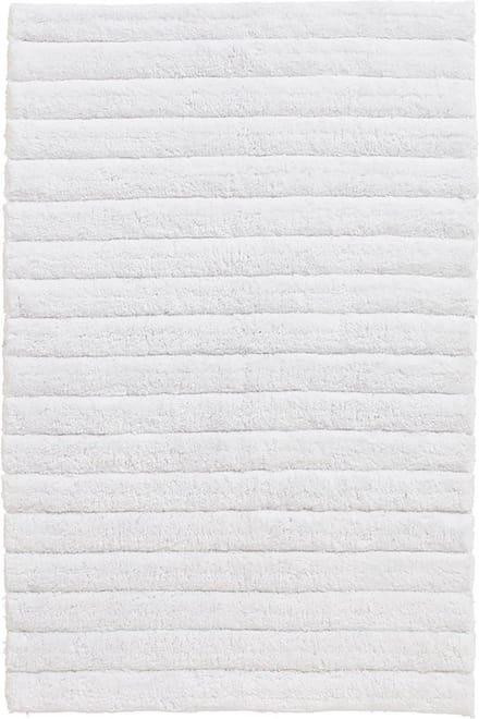 Seahorse Board Badmat - Absorberend - Badstof - Katoen - 60x90 cm - Wit