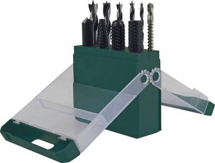 Brüder Mannesmann M54320 Hout-freesboorset 10-delig 1 stuk(s)