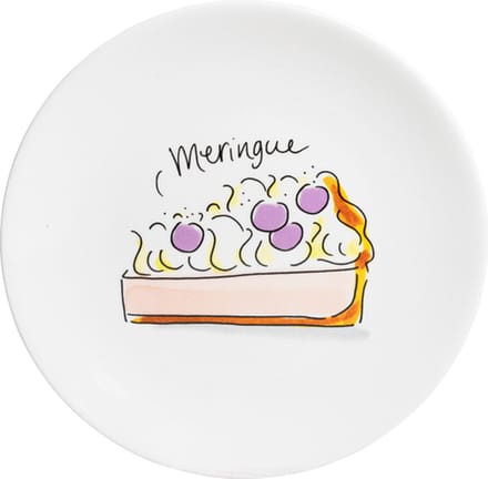 Blond Amsterdam, Even Bijkletsen: Bord Meringue 18cm
