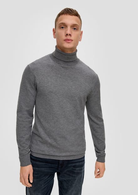 QS - male - Gebreide trui met col