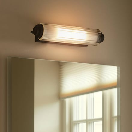 Nordlux wandlamp Nimal Double, IP44, metaal, zwart