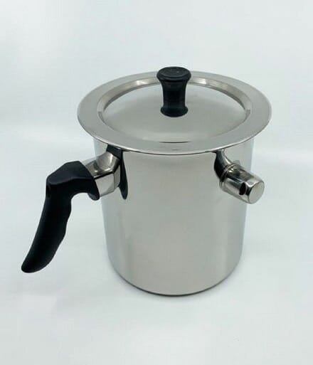 RVS Smeltpan voor kaarsen maken 1,5 l
