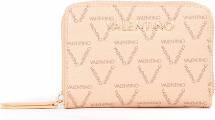 VALENTINO Portemonnee Lady Re Zip Around Wallet Beige / Multicolor