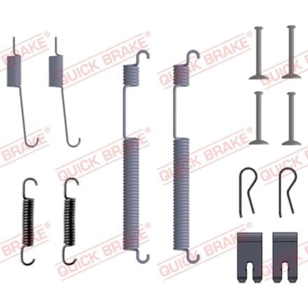 Toebehorenset, remschoenen QUICK BRAKE 105-0053