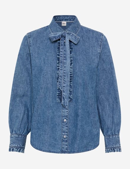 Brax Dames   Style VICTORIA, denim blauw regular, maat 38