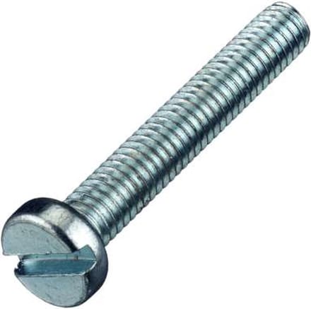 Metaalschroeven cilinderkop verzinkt m3x40mm