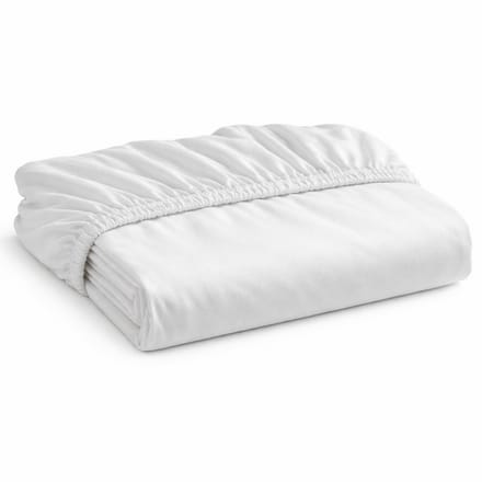 Decoware Peuter Hoeslaken - Wit - Jersey - Elastiek Rondom - Peuterbed - 70x140/150 cm