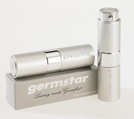 Startset Germstar DeLuxe Twist spray Agua zilver 15ml - navulling 474ml