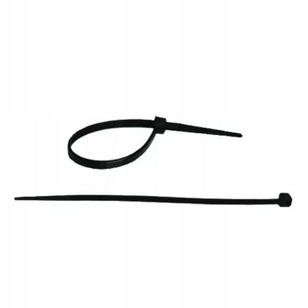Zwarte kabelbinders 100 stuks 2,5x100 mm - Sterk & Duurzaam nylon