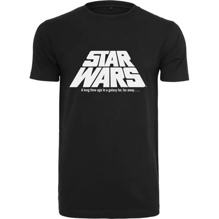 Merchcode Star Wars - Original Logo Heren Tshirt - XS - Zwart