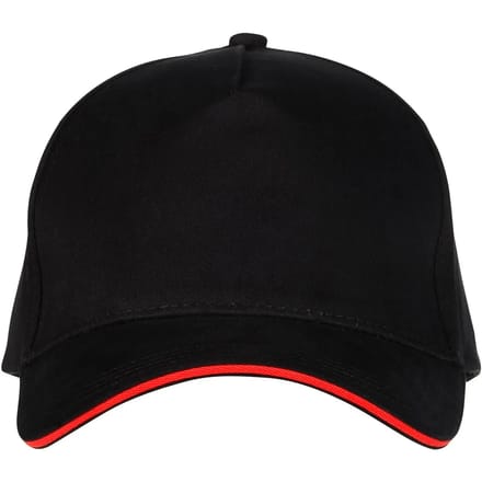 5-panel pet Black & Match