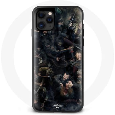 Coque - Vikings - Iphone 13 - Rigide - Noir - Protection