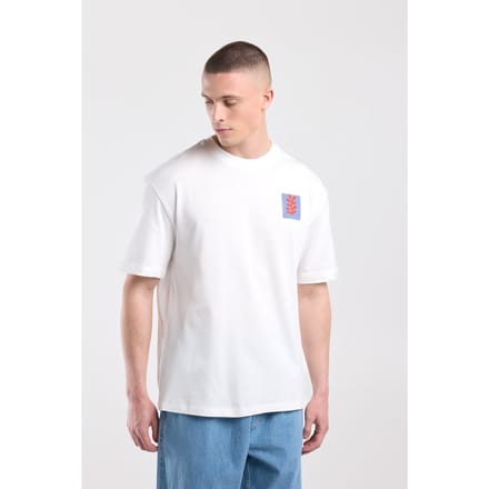 America Today Eagle White Maat: S | Basic T-Shirts Outlet | Heren | Wit